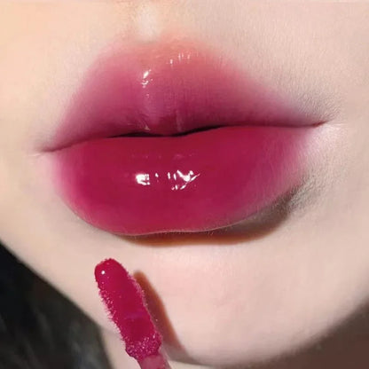 Jelly Mirror Lip Glaze Not Easy To Stain Cup Glass Water Glaze Lip Water Lip Color Sexy Red Lip Color Glaze Whitening Lipstick