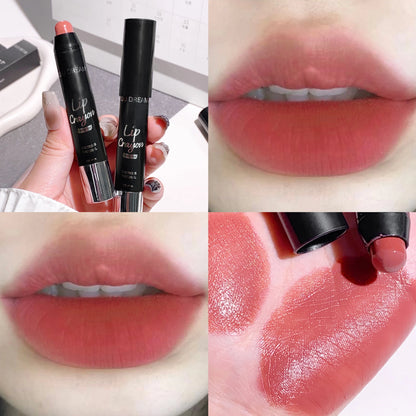 Matte matte matte lipstick pen, velvet, non-fade, non-stick, lipstick, white, low saturation