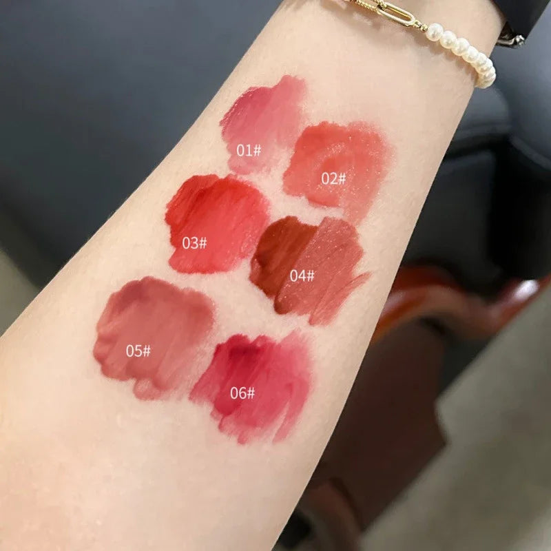 Jelly Mirror Lip Glaze Not Easy To Stain Cup Glass Water Glaze Lip Water Lip Color Sexy Red Lip Color Glaze Whitening Lipstick